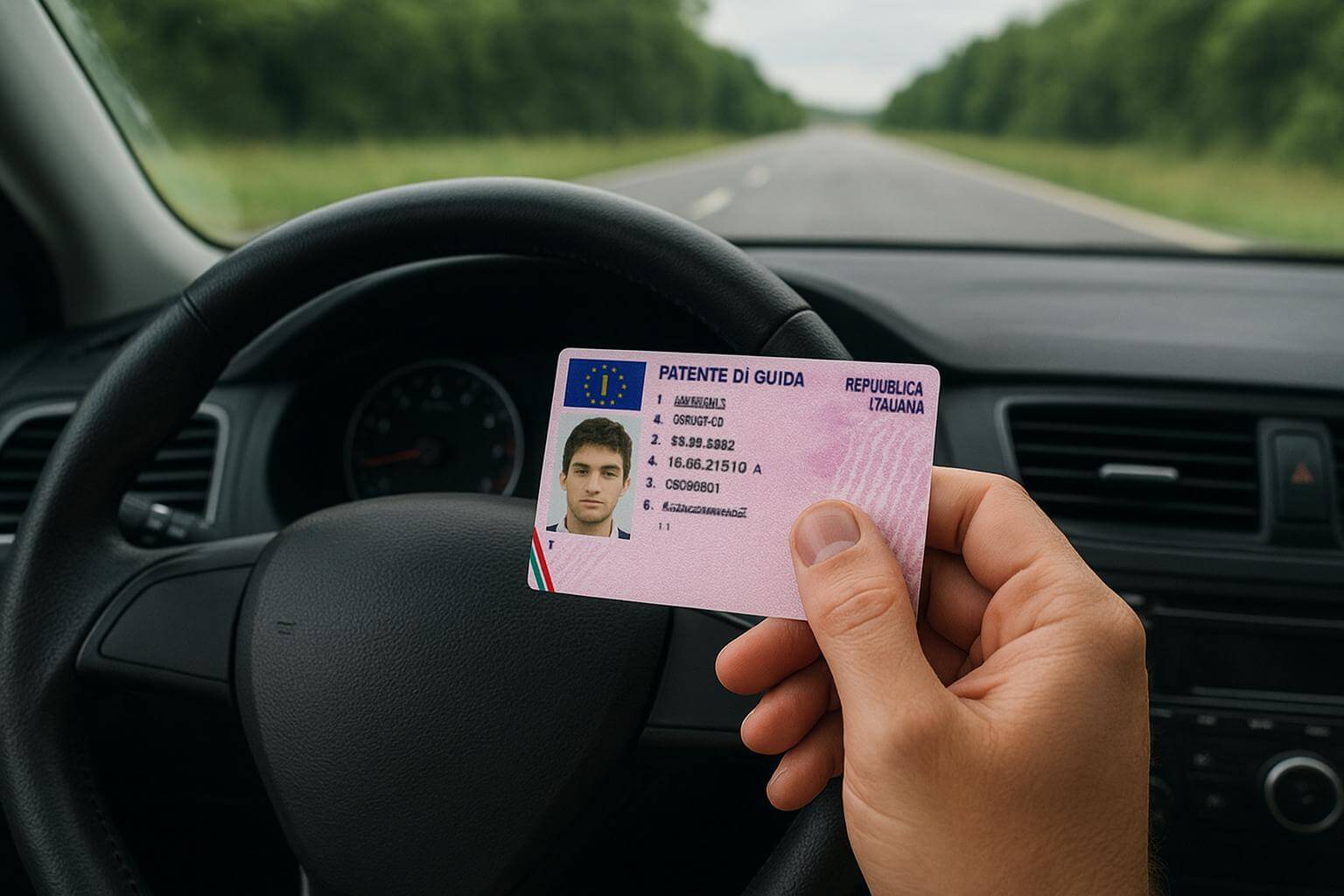 Guidare senza patente