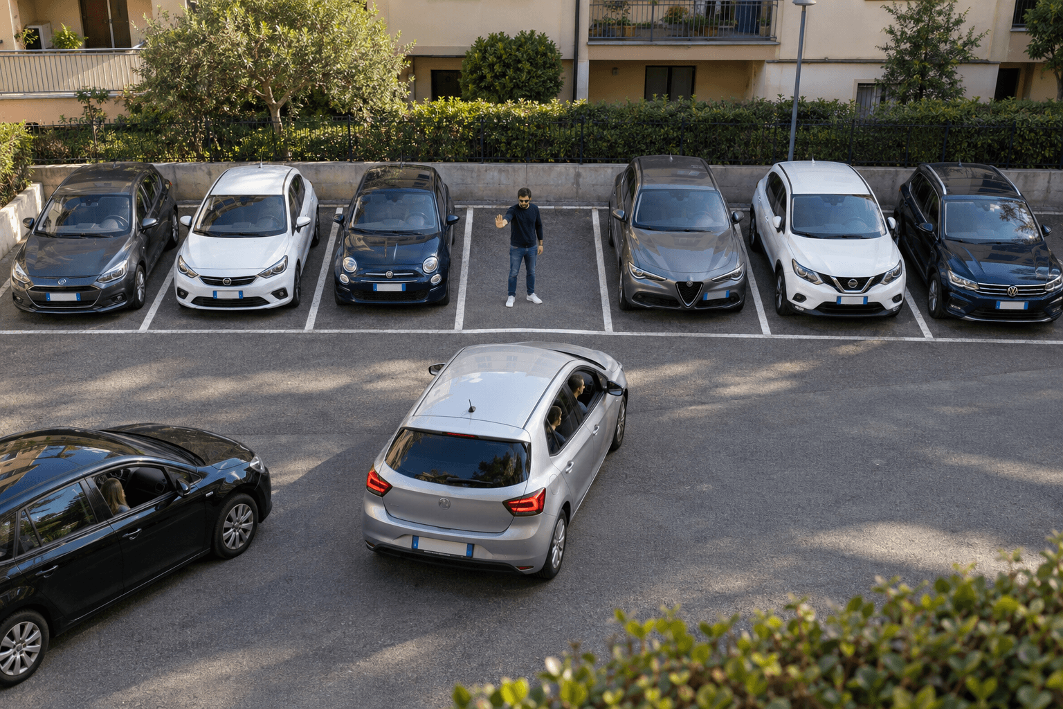 Occupare un parcheggio